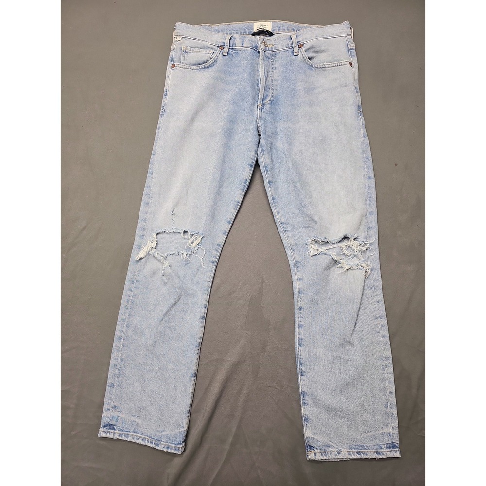 Citizens of Humanity Womens Jeans Size 27(34x28) Emerson Distressed